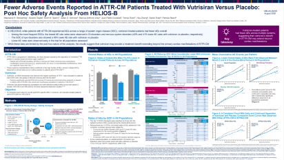 RNAiscience.co.uk - ESC 2026- Fewer adverse events in ATTR-CM pts treated with AMV vs placebo POSTER
